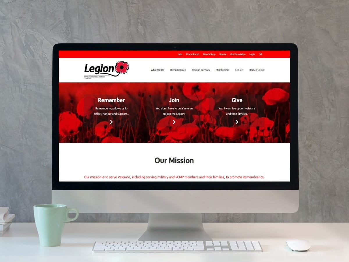 Legion BC/Yukon Command website